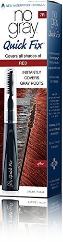 No Gray Quick Fix Instant Touch-Up for Gray Roots, Set of 1, Red