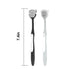 Tongue Cleaner and Brush, Tongue Scraper for Oral Hygiene, Pack of 4 in Black and Gray to Reduce Bad Breath