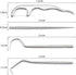 Toothpicks Pocket Set, Dental Floss Picks Kit Reusable, Stainless Steel Teeth Cleaning Tools, Flossers for Adults, Tooth Picker Oral Hygiene Travel (2 Set)