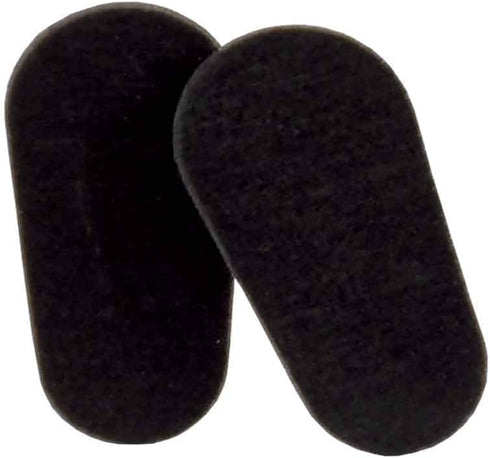 GMS Optical Soft Foam Self-Adhesive Nose Pads for Glasses, 15mm (5 Pair, Black)