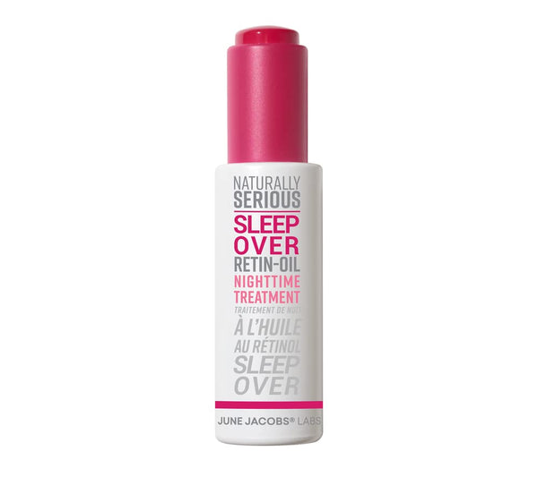Naturally Serious Sleepover Retin-Oil Nighttime Treatment, Vegan Retinol Oil for Face, Anti-Aging