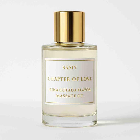 SASIY Chapter of Love Sensual Massage Oil for Couples - Complete Relaxation Full Body Massage Oil for Date Night