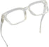 Eyekepper Ladies Reading Glasses, Oversized Square Design Readers for Women, Transparent
