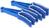 Superio 2 Pack Blue Window Blinds Cleaner with Microfiber Sleeve, Fan Blade Duster Tool, Air Duct Cleaning Tools