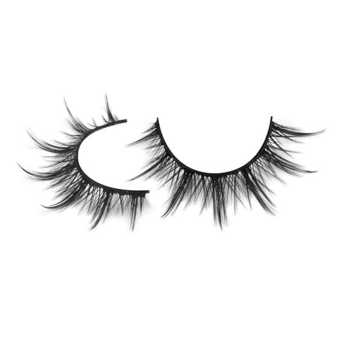 Manga Lashes Natural Look False Eyelashes, 3D Volume Mink Wispy Fluffy Spiky Pack, Korean Japanese Cosplay, 7 Pairs by