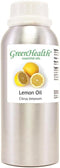Lemon Essential Oil – 8 fl oz (237 ml) Aluminum Bottle w/Plug Cap – 100% Pure Essential Oil
