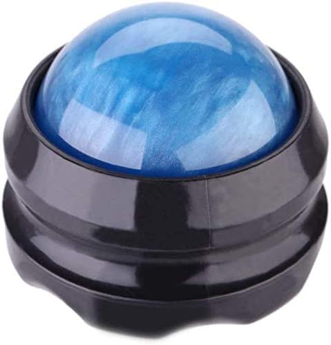 ZONGS Manual Massage Ball Pain Relief Back Roller Massager for Sore Muscle Joint Pain (Blue)