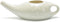 Ceramic Neti Pot for Nasal Sinus Cleansing | Microwave & Dishwasher Safe | Petite Design for Easy Use