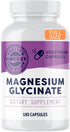 Vimergy Magnesium Glycinate, 90 Servings with Turmeric & Ginger - Supports Relaxation, Sleep, Bone & Heart Health