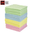 Stalwart Microfiber Cleaning Cloth Set - 24-Pack of Lint-Free Absorbent Towels for Cars, Home, Kitchen