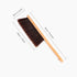 Hand Broom, Dust Brush with Wood Handle, Horse Hair Duster for Counter, Bench, Car, Furniture, Bed, Woodworking Cleaning