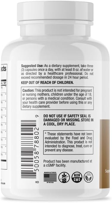 DR. EMIL NUTRITION 10 Mushroom Supplement, Functional Nootropic with Lions Mane for Mental Clarity & Immune Support