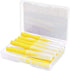 Portable Interdental Brush, 10PCS/Box for Traveling, 0.4-1.5MM Tooth Flossing Head Oral Dental Brush Tool