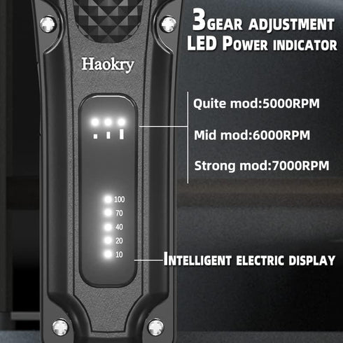 Hair Clippers for Men Professional - Cordless&Corded Barber Clippers for Hair Cutting & Grooming, Rechargeable Beard Trimmer