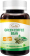 Green Coffee Bean Extract - Natural Antioxidant, High Potency 1600mg Equivalent, Vegan-Friendly Dietary Supplement (60
