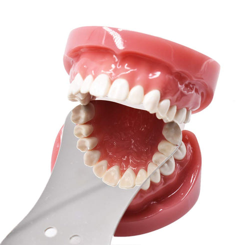 Dental Photography Mirrors, Stainless Steel Single Sided Orthodontic Mirror, Bendable Intra-Oral Reflector