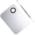 Professional Stainless Steel Cosmetic Makeup Palette, Mixing Spatula Tool, Beauty Salon Color Cream Palette