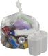 Clear Trash Bags, 3 Gallon Small Garbage Bag, 190 Count