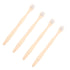 Small Toothbrush Dental 4pcs Bamboo Brush Oral Bad Breath Brush Deep Cleaning Tool for Men Women Adults Oral Stainless Steel