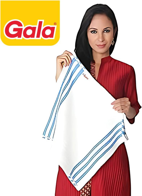 Pack 2 (163054) Gala Microfiber Advance Floor Cleaning Cloth(Pocha) for Mopping - White