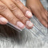 YIMART 550pcs Fake Nails, Premium Square Clear Tips, Nail Art C Tips French Acrylic Long C Curve False Nails