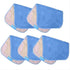KEEPOW Microfiber Mop Cloth Refills - Compatible with MR.SIGA Professional Mop, Pack of 5