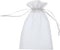 SumDirect 50Pcs Sheer Organza Bags - 4x6 inches Jewelry Drawstring Pouches for Wedding Party Favors
