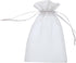SumDirect 50Pcs Sheer Organza Bags - 4x6 inches Jewelry Drawstring Pouches for Wedding Party Favors
