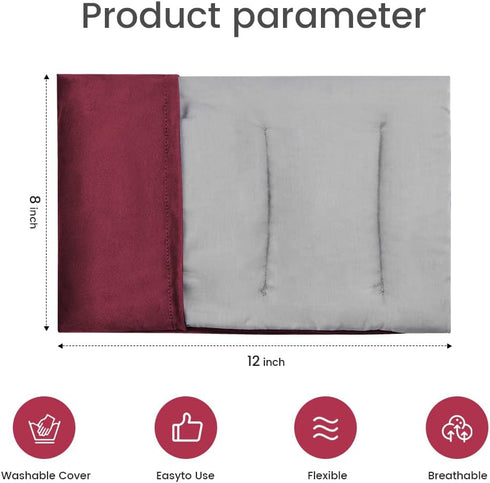 Heating Pad Microwavable with Washable Cover, 8 x 12 Multipurpose Microwave Heating Pad for Neck and Shoulders, Moist