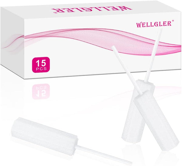 Absorbing Sponge for Women, Sterile Postpartum Sponge for Feminine Care and Hygiene, 15 Counts