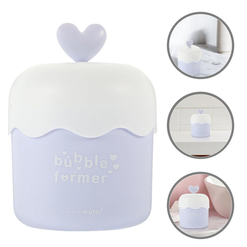 Ipetboom Face Foam Maker: Rich Marshmallow Whip Maker Skincare Tool for Facial Cleansing for Her Blue