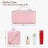 Large Capacity Travel Cosmetic Bag, Plaid Checkered Makeup Bag, Portable Waterproof Skincare Bag