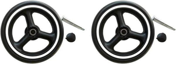 Dnyucen 1pair Stroller Wheel for gb Pockit+ All City Baby Replace Accessories(Rear Wheel)