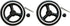 Dnyucen 1pair Stroller Wheel for gb Pockit+ All City Baby Replace Accessories(Rear Wheel)