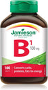 Jamieson Vitamin B1 (Thiamine) 100 mg, 100 Tablets