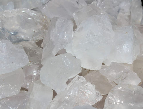 IDUTQUMW 1/4 lb 4 oz) Bulk Lot of Natural Rough Girasol Opal Crystals (Raw Rock Quartz