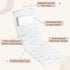 Our Full Body Bath Pillow - Ideal Bathtub Accessory for Relaxing Bath Gifts for Women