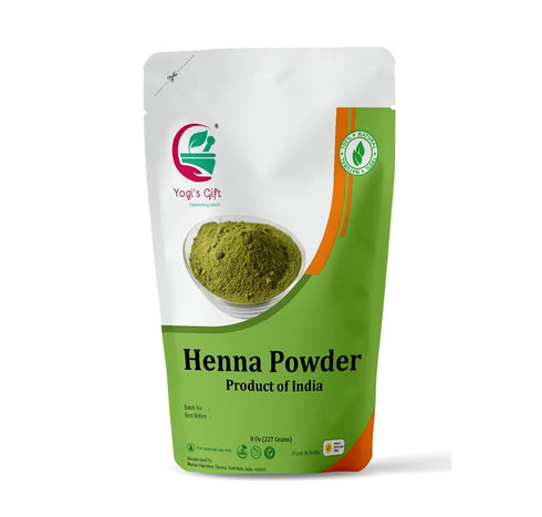 HENNA POWDER 8 Ounce | Red/Orange Hair Coloring | Triple Sifted Henna | No Chemicals