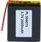 YTKavq 3.7v 2600mAh 506075 Polymer Lithium Ion Battery Lipo Rechargeable Battery with PH