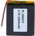 YTKavq 3.7v 2600mAh 506075 Polymer Lithium Ion Battery Lipo Rechargeable Battery with PH
