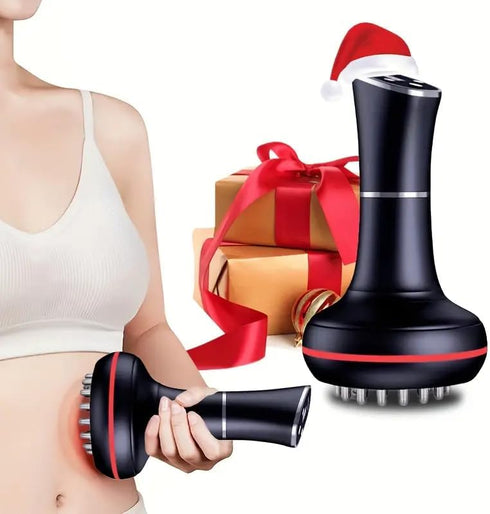 MMWMJWMB 7 Inches Electric Meridian Massage Tool, USB Charging, Heat Therapy for Legs, Abdomen, Shoulders and Neck