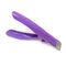 Yueton Color Coated Stainless Steel False Nail Tip Clipper, Cutter Trimmer Manicure Pedicure Nail Art Tool (Deep Purple)