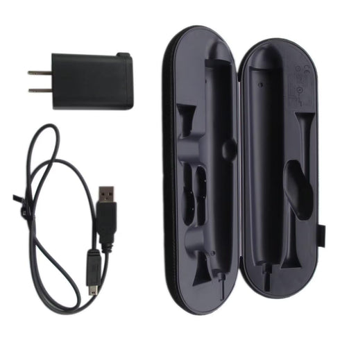 HX9210 HX9200 Travel Charger Case with AC Charger + US Cable for PHILIPS Sonicare DiamondClean Toothbrushes