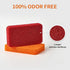 Heavy Duty Silicone Scrubber Sponges for Kitchen & Bathroom Cleaning