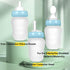 XGOPTS 180ml Drinking Aids Feeding Cup for Elderly Adults Disabled Maternity Convalescent with Straw Drink Water