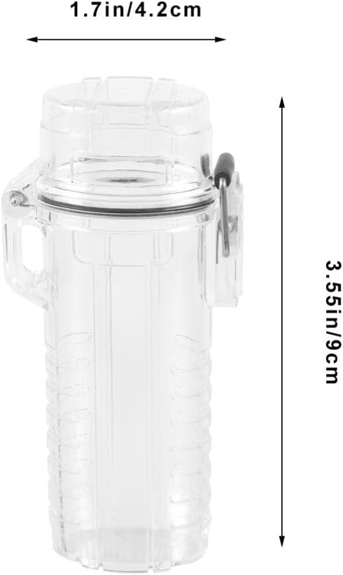 1PCS Clear Coat Waterproof Lighter Cover - Protective Sleeve, Organizer Case, Clear Lighter Case, Plastic Purpose Box