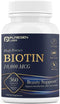 Puregen Labs Biotin 10,000 MCG - High Potency Beauty Support for Healthy Hair, Skin & Nails - Non-GMO, Gluten Free |
