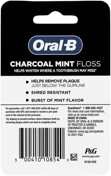 Charcoal Mint Floss
