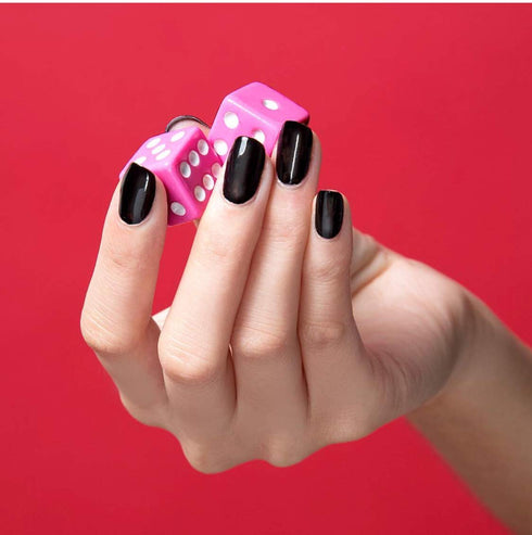 Vishine 2 Colors 15ml Nail Gel Polish Set, Black Dark Red Wine Color Soak Off UV LED Varnish