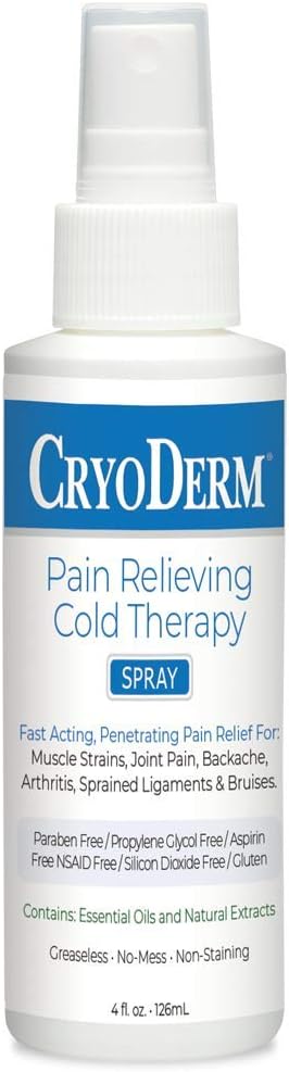 CryoDerm Cold Therapy Spray, 4 oz